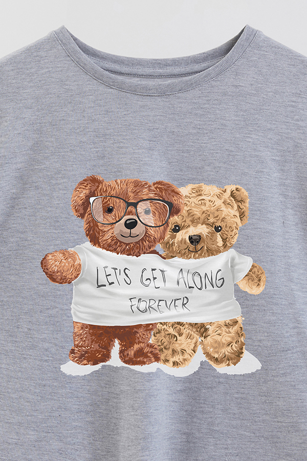 REMERA GB OVERSIZE LETS GET ALONG
