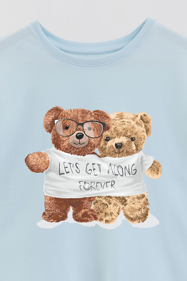 REMERA GB OVERSIZE LETS GET ALONG