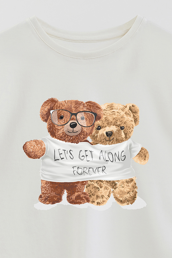 REMERA GB OVERSIZE LETS GET ALONG