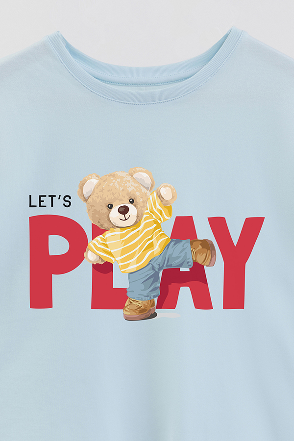 REMERA GB OVERSIZE LETS PLAY