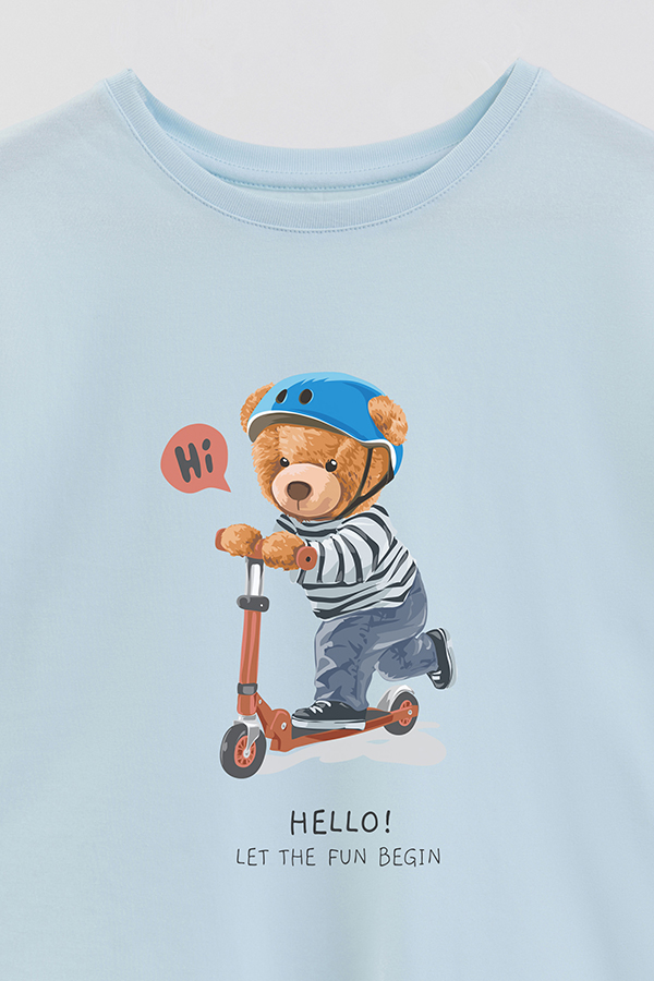 REMERA GB OVERSIZE LET THE FUN