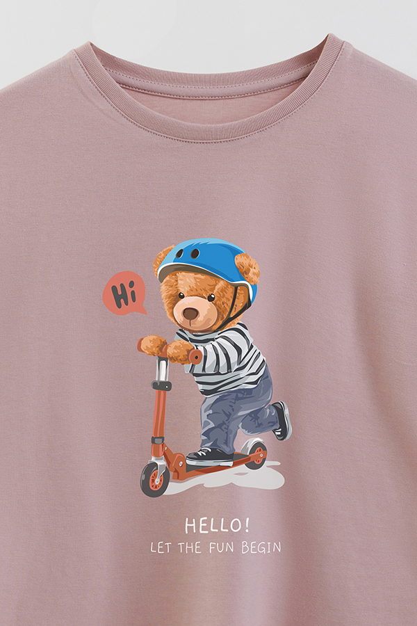 REMERA GB OVERSIZE LET THE FUN