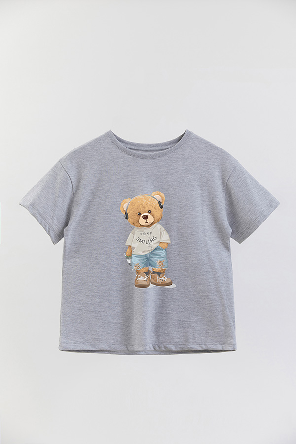 REMERA GB OVERSIZE KEEP SMILING