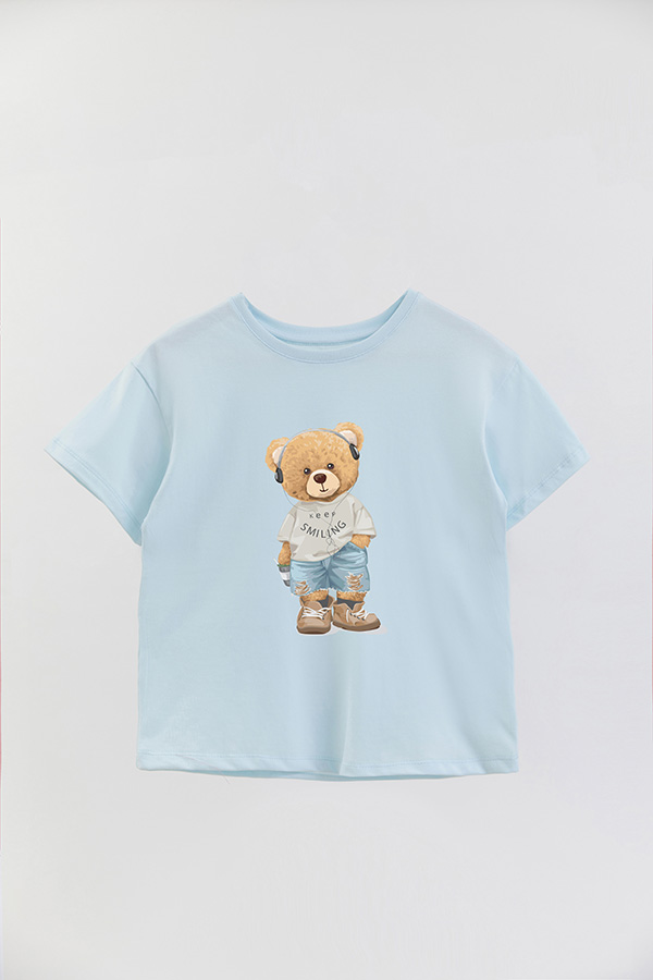 REMERA GB OVERSIZE KEEP SMILING