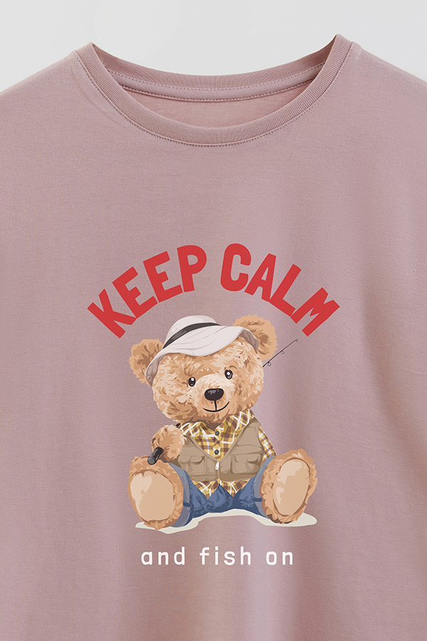 REMERA GB OVERSIZE KEEP CALM