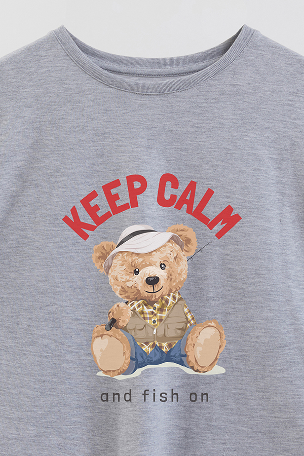 REMERA GB OVERSIZE KEEP CALM