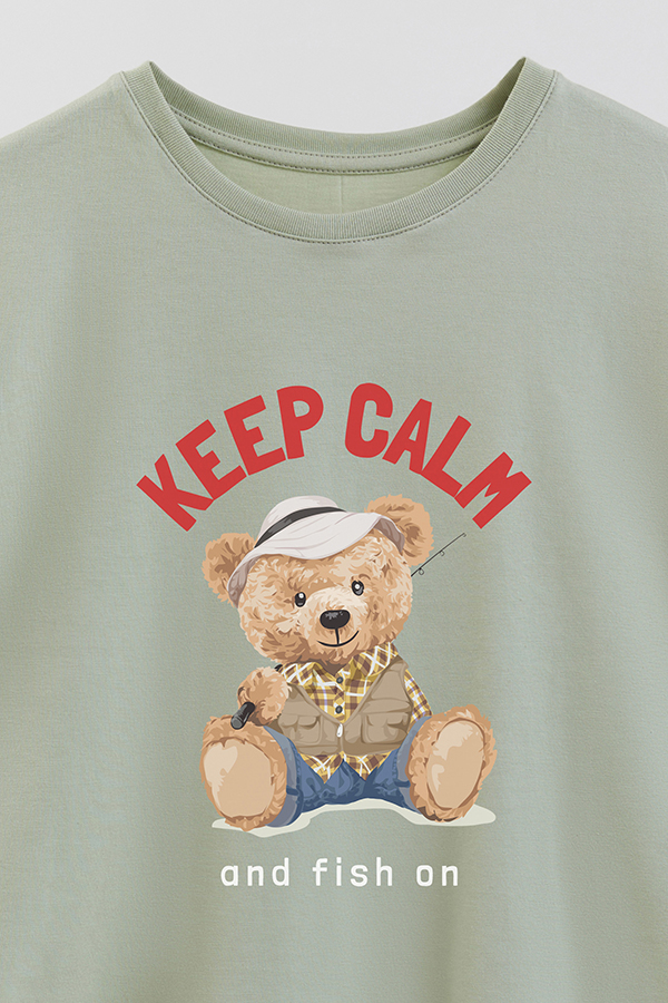 REMERA GB OVERSIZE KEEP CALM