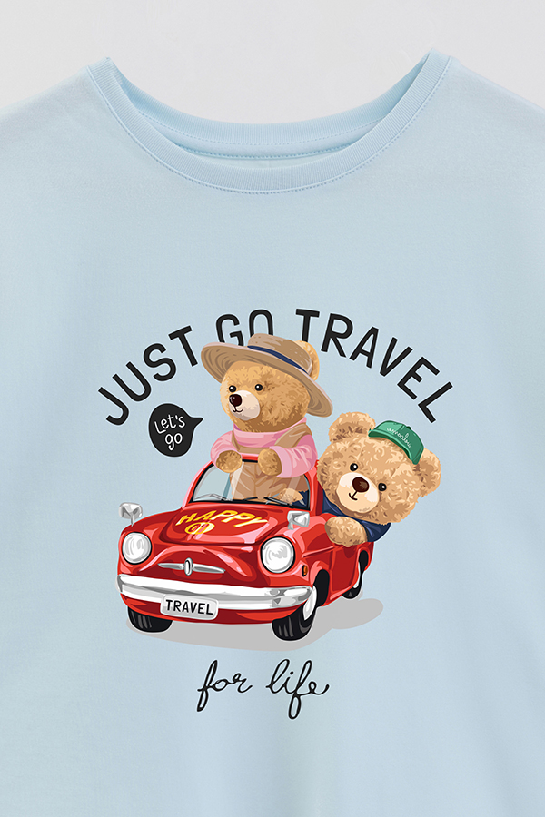 REMERA GB OVERSIZE JUST GO TRAVEL