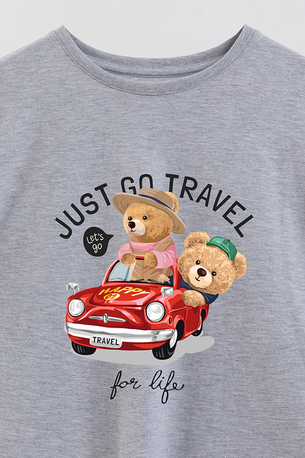 REMERA GB OVERSIZE JUST GO TRAVEL