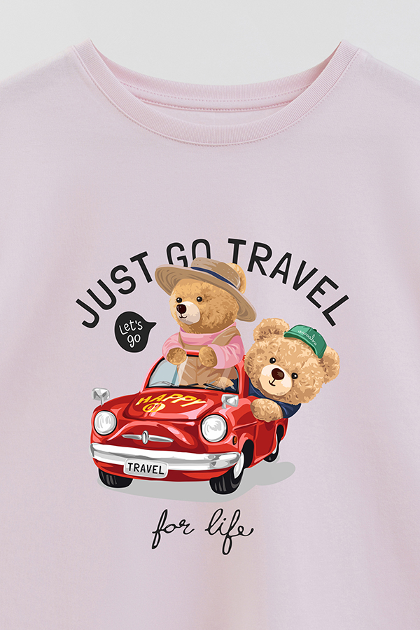 REMERA GB OVERSIZE JUST GO TRAVEL