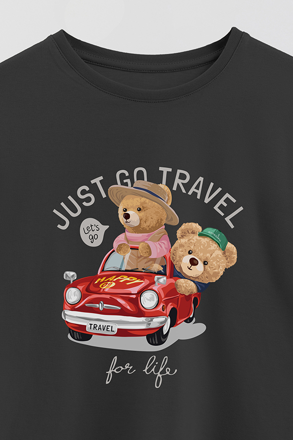 REMERA GB OVERSIZE JUST GO TRAVEL