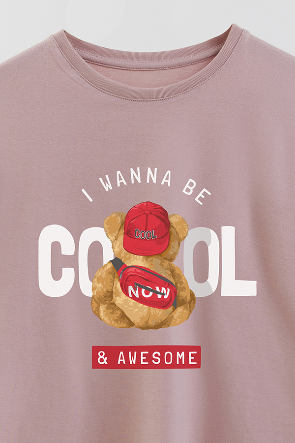 REMERA GB OVERSIZE I WANNA BE COOL