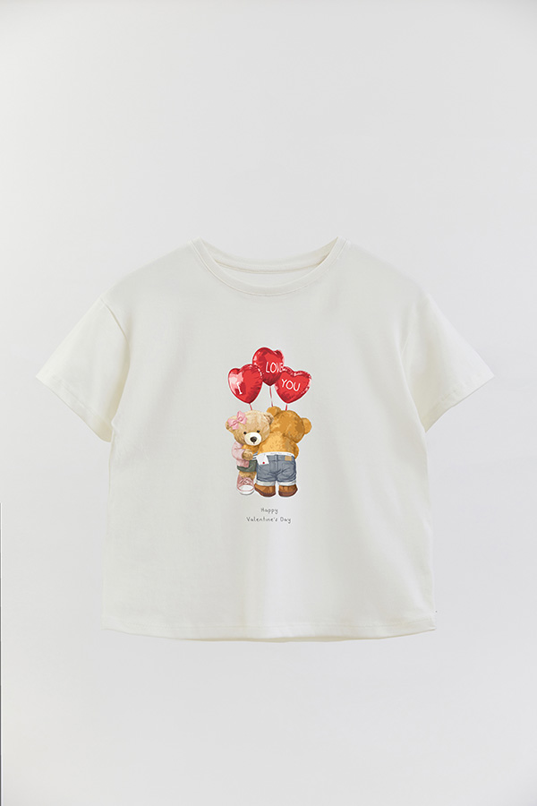 REMERA GB OVERSIZE I LOVE YOU