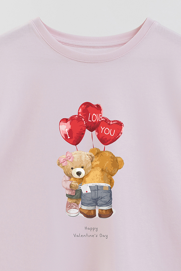 REMERA GB OVERSIZE I LOVE YOU