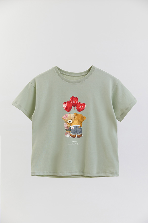 REMERA GB OVERSIZE I LOVE YOU