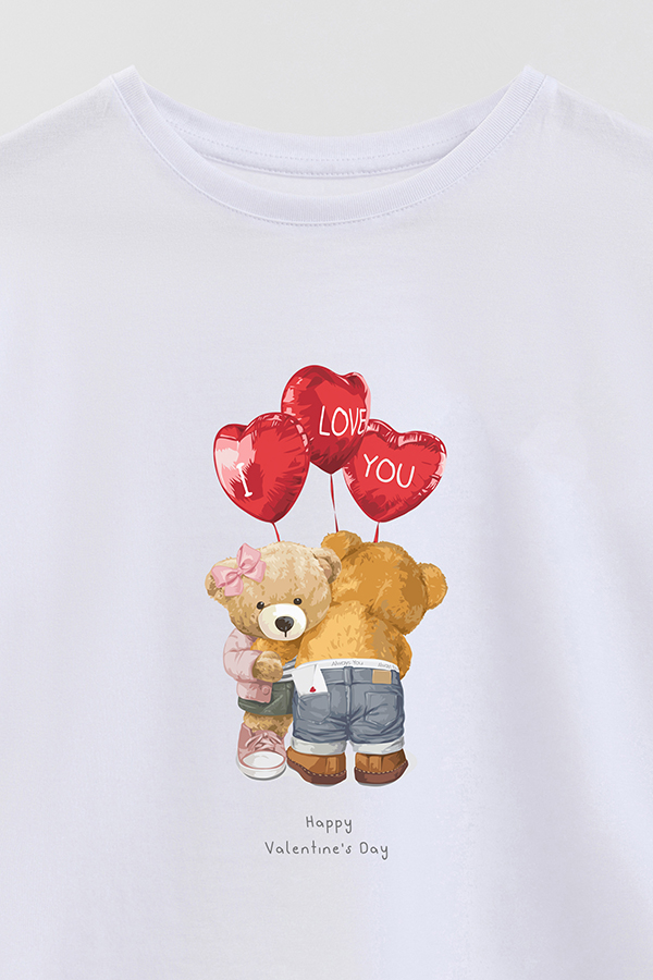 REMERA GB OVERSIZE I LOVE YOU