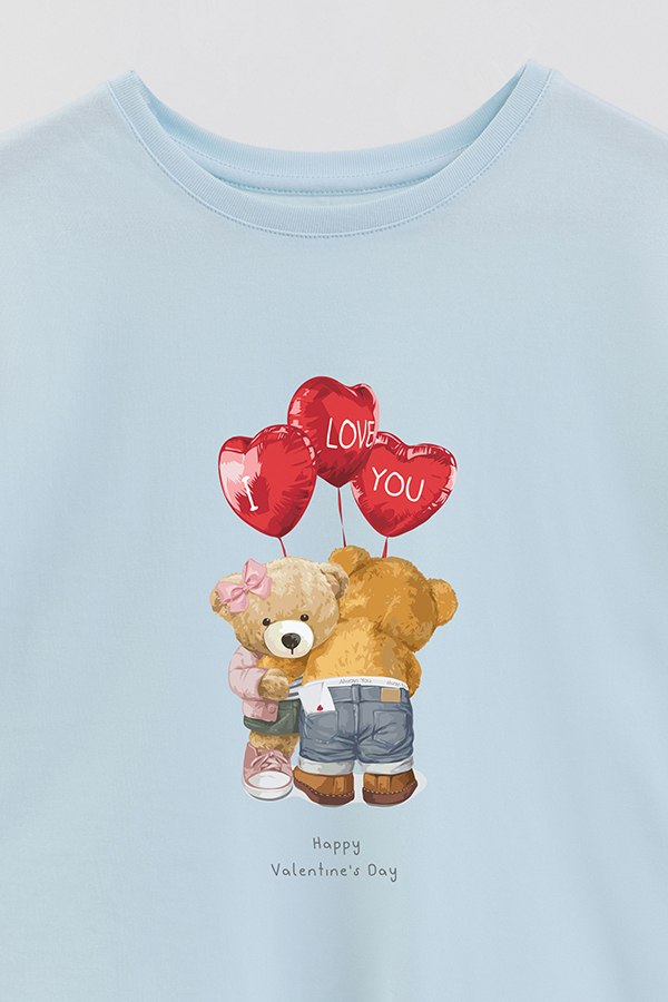 REMERA GB OVERSIZE I LOVE YOU