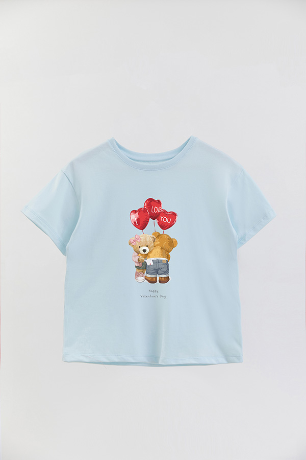 REMERA GB OVERSIZE I LOVE YOU