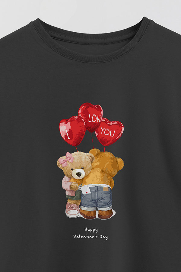 REMERA GB OVERSIZE I LOVE YOU