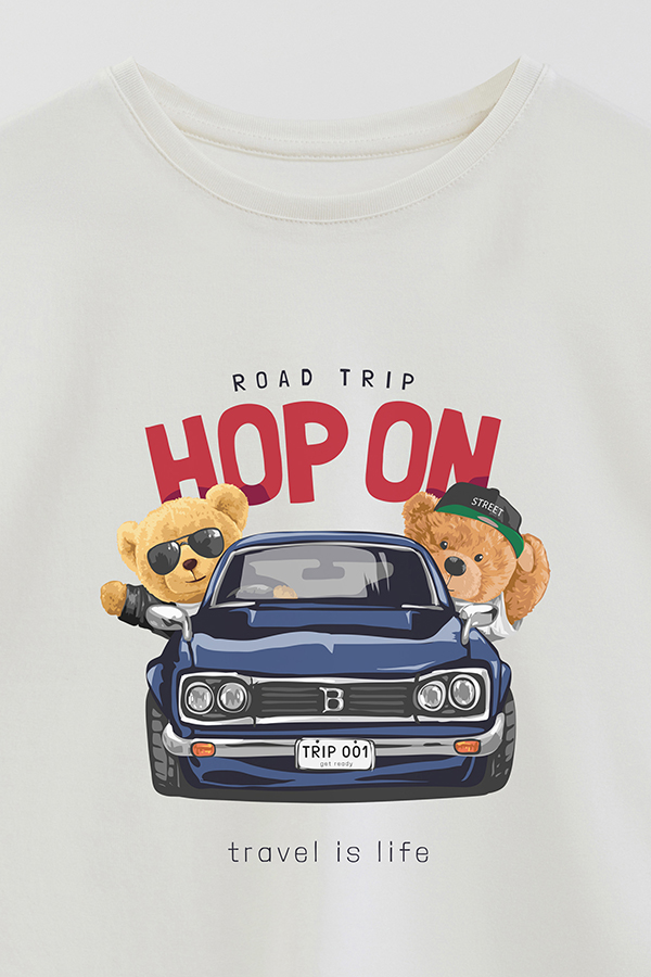 REMERA GB OVERSIZE HOP ON