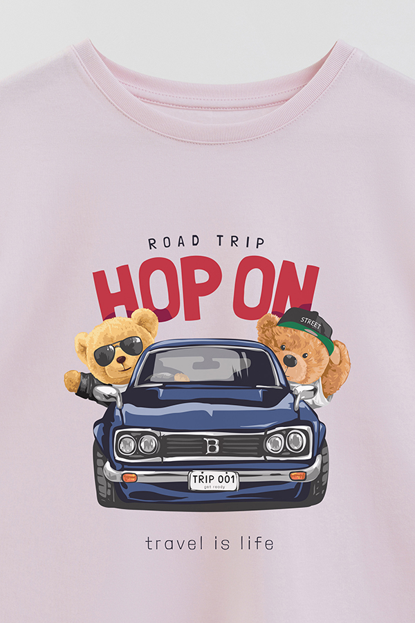 REMERA GB OVERSIZE HOP ON