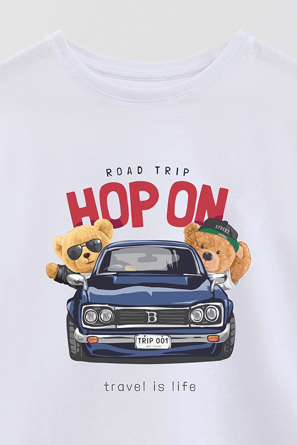 REMERA GB OVERSIZE HOP ON