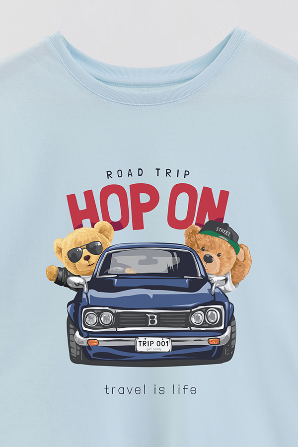 REMERA GB OVERSIZE HOP ON