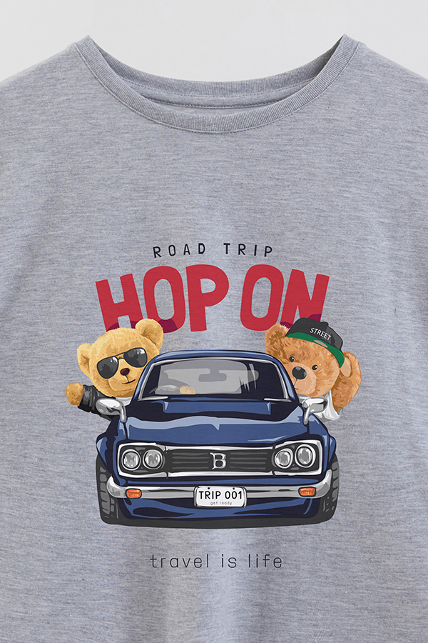 REMERA GB OVERSIZE HOP ON