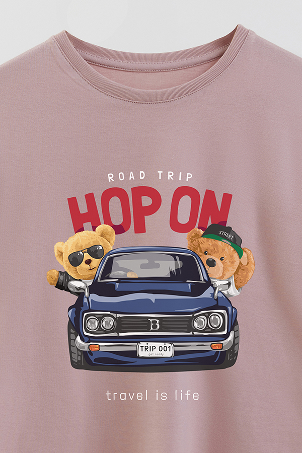 REMERA GB OVERSIZE HOP ON