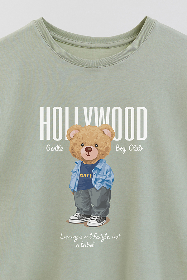 REMERA GB OVERSIZE HOLLYWOOD