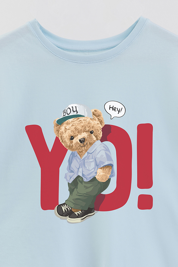 REMERA GB OVERSIZE HEY YO
