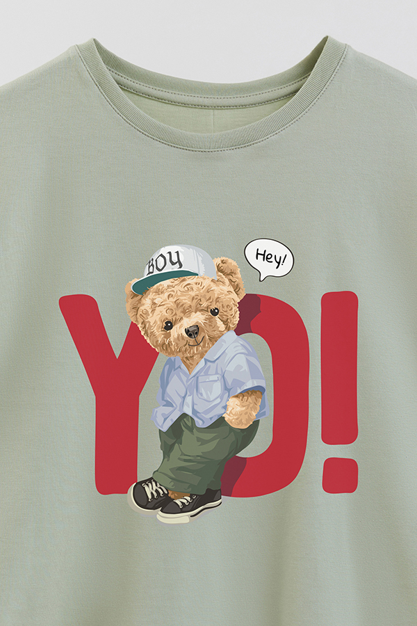 REMERA GB OVERSIZE HEY YO