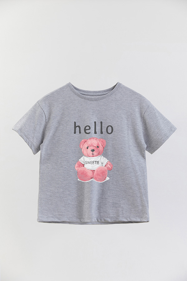 REMERA GB OVERSIZE HELLO SWEETIE