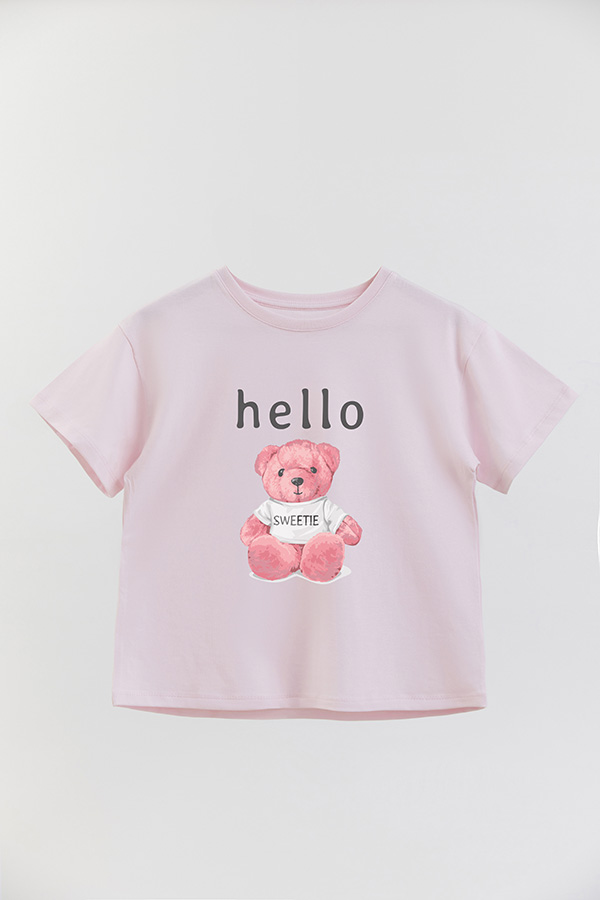REMERA GB OVERSIZE HELLO SWEETIE