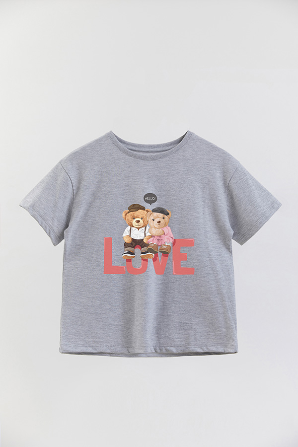REMERA GB OVERSIZE HELLO LOVE