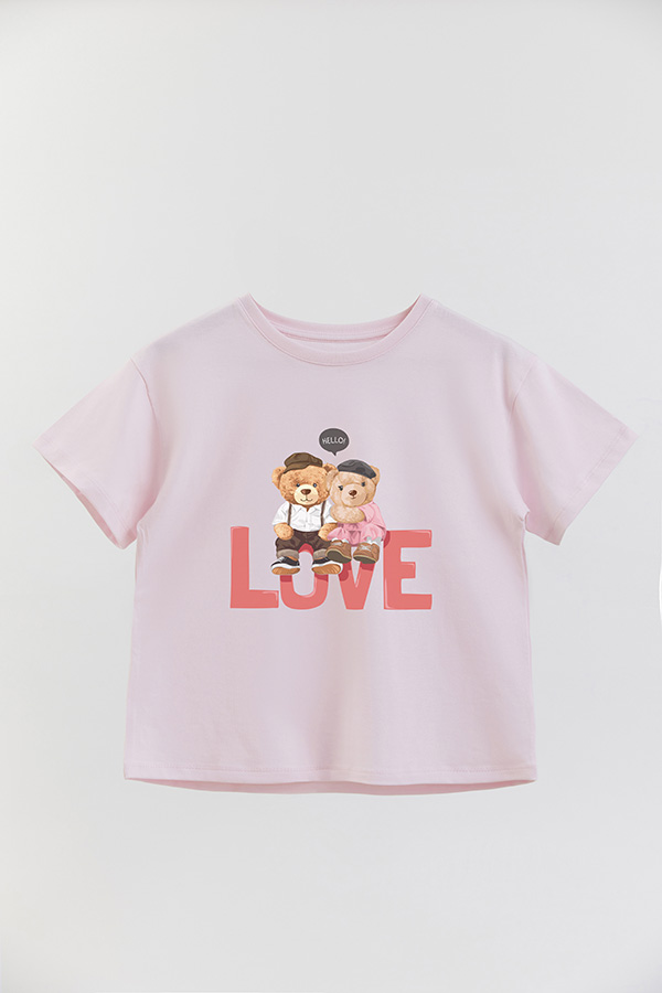 REMERA GB OVERSIZE HELLO LOVE