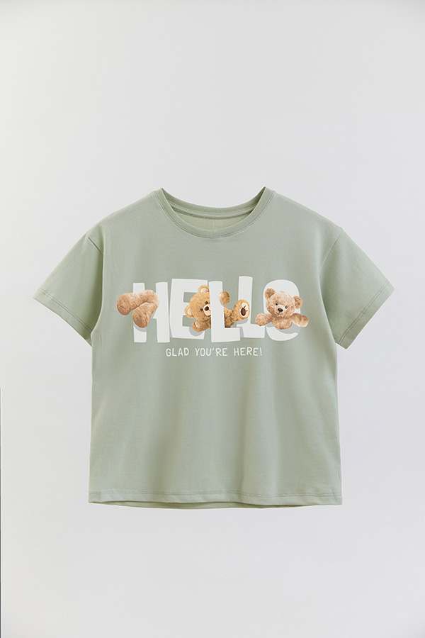 REMERA GB OVERSIZE HELLO GLAD