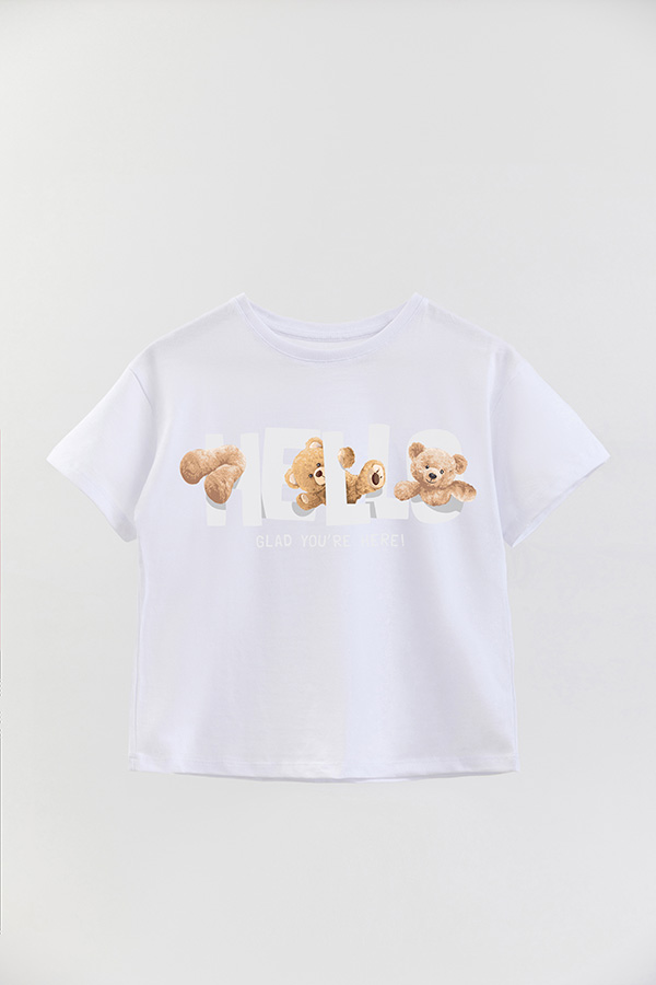 REMERA GB OVERSIZE HELLO GLAD