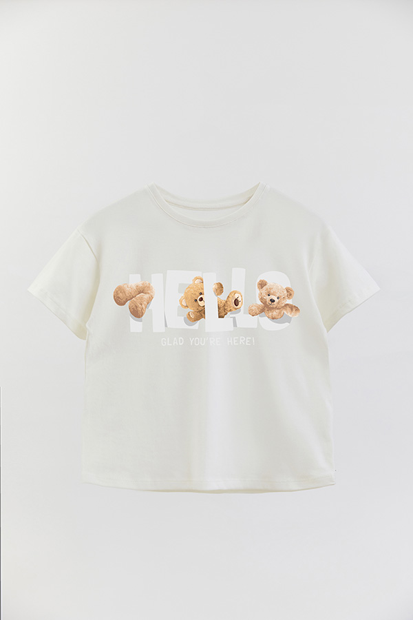 REMERA GB OVERSIZE HELLO GLAD