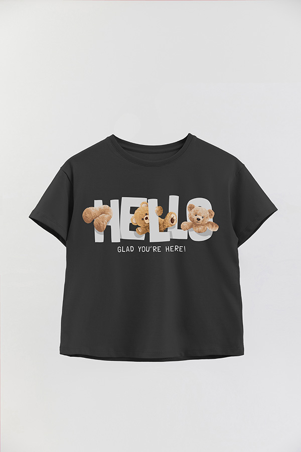 REMERA GB OVERSIZE HELLO GLAD