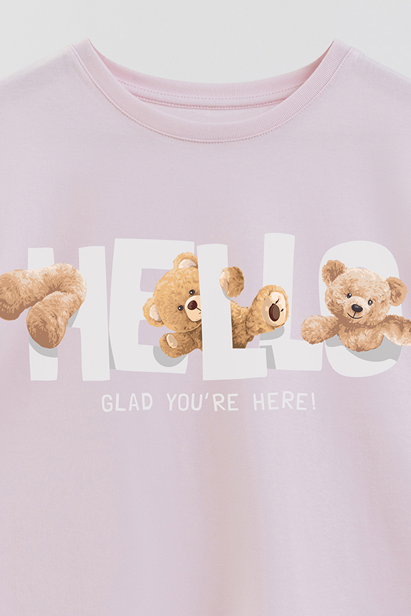 REMERA GB OVERSIZE HELLO GLAD