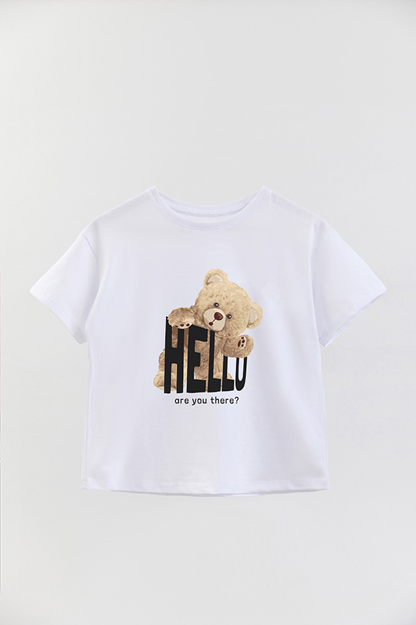 REMERA GB OVERSIZE HELLO ARE YOU THERE