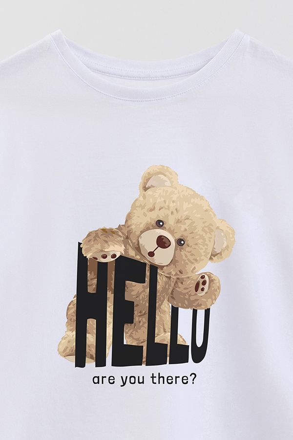 REMERA GB OVERSIZE HELLO ARE YOU THERE