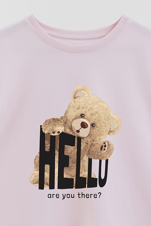 REMERA GB OVERSIZE HELLO ARE YOU THERE