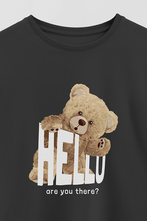 REMERA GB OVERSIZE HELLO ARE YOU THERE