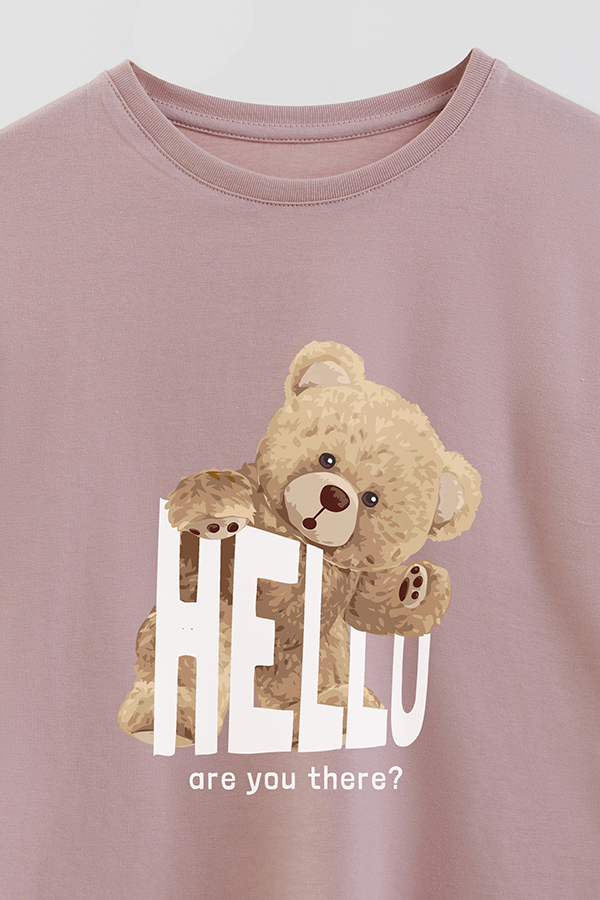 REMERA GB OVERSIZE HELLO ARE YOU THERE