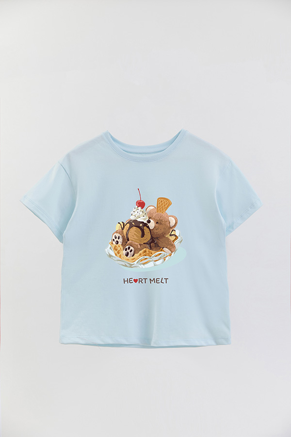 REMERA GB OVERSIZE HEART MELT