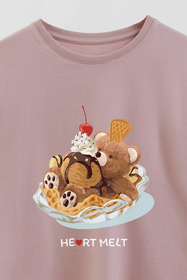 REMERA GB OVERSIZE HEART MELT