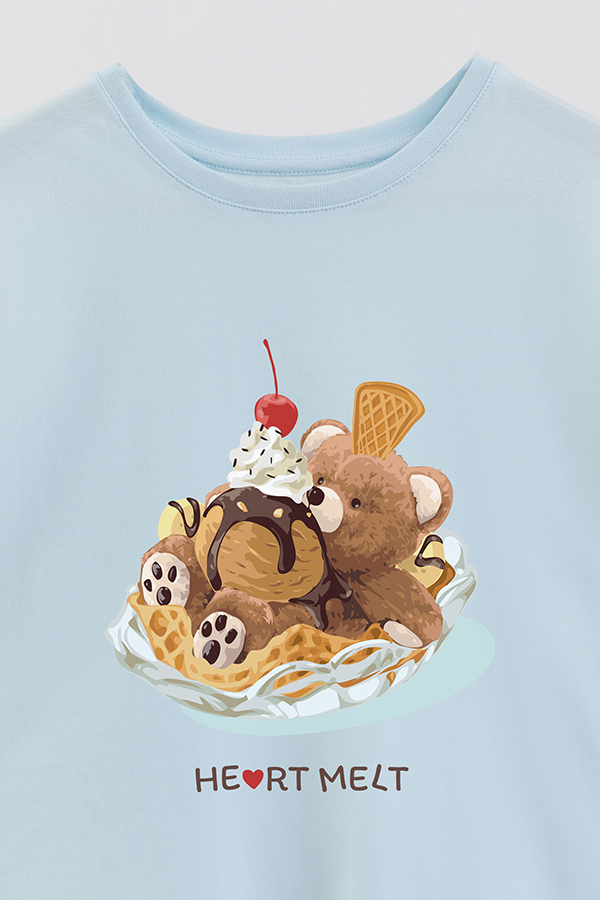 REMERA GB OVERSIZE HEART MELT
