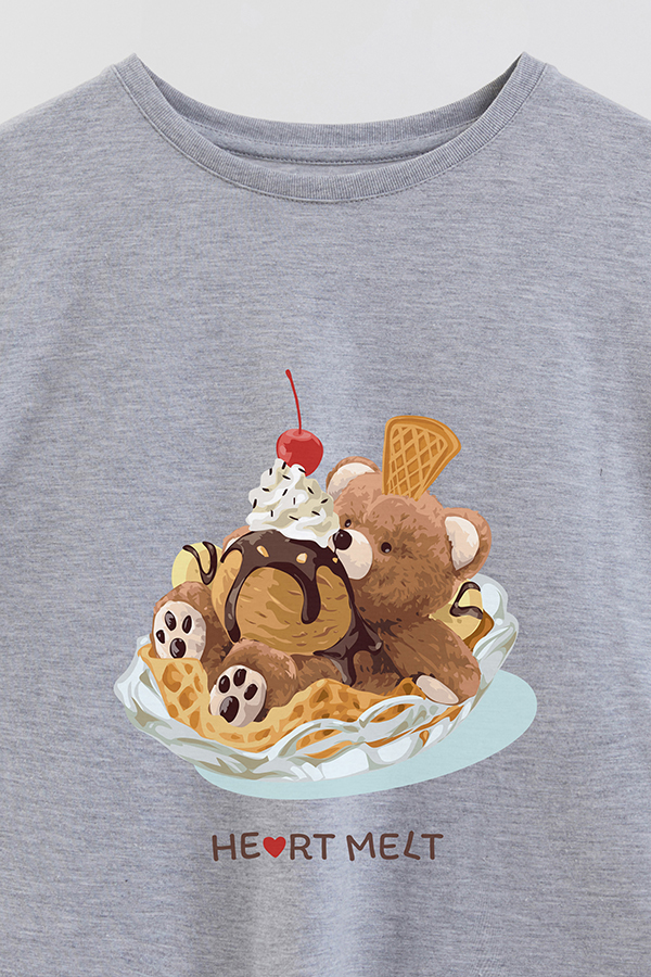 REMERA GB OVERSIZE HEART MELT